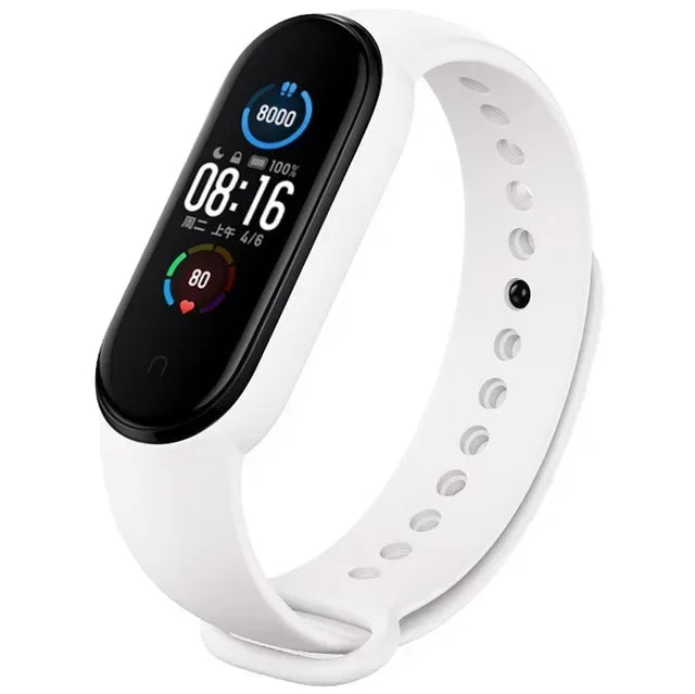 Watch Strap For Xiaomi Mi Band 7 6 5 4 3 Wristband Silicone Bracelet Wrist Straps MiBand 3/4 band5 band6 Smart watch Accessories
