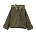 MUJER Hooded Women's Trench Coat Long Sleeve Women's Windbreaker New in Coats and Jackets for Women Winter Coats Woman Trench