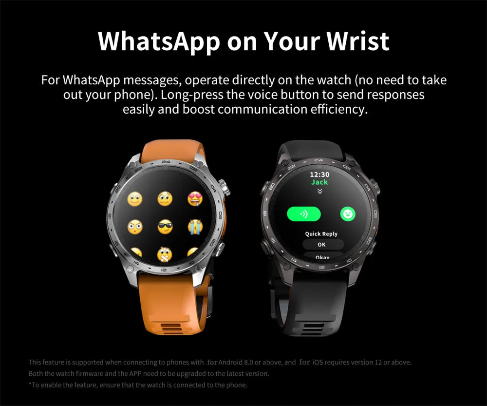 Men Sports GPS Outdoor Smart Watch App Download 4GB Memory Offline Map Waterproof MP3 MP4 LED Lighting Blue Tooth Smartwatch