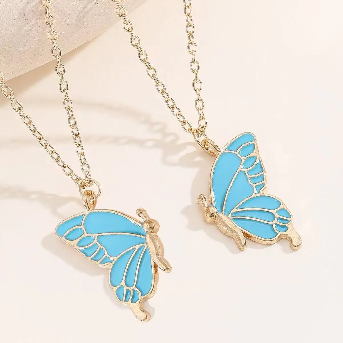 High Quality Aesthetic New Design, Silver Micro Inlaid Zircon Angel Wing Heart-Shaped Women's Pendant Necklace, Exquisite And El
