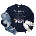 Friends Be Like Sweatshirt Friends Tv Show Hoodie Best Friends Pivot Sweater Chandler Bing Joey Friends Crewneck Sweatshirts