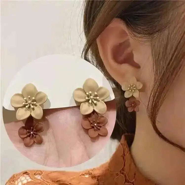 925 Silver Needle Korean Fashion Crystal Pearl Drop Earrings For Women Jewelry 2026 Trending New Luxury Zircon Women's Earrings