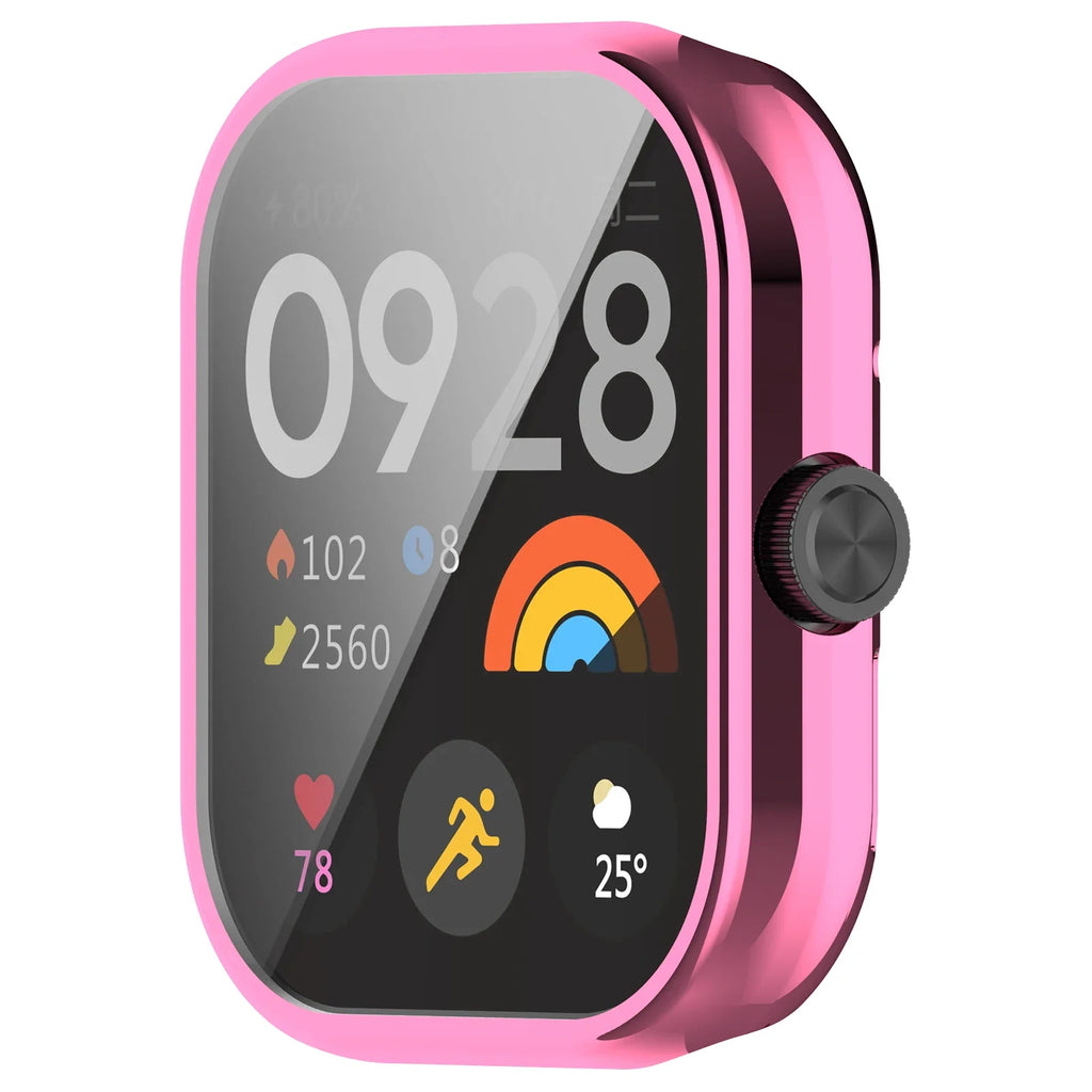 TPU Screen Protector case For Redmi Watch 4 Smart Watch Silicone Bumper Accessories For Redmi watch 3 active Protector Frame