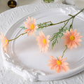 5 Heads Chamomiles Silk Artificial Flower Cosmos Home Photography Decoration Room Wedding Table Party Decorations Diy Bouquet