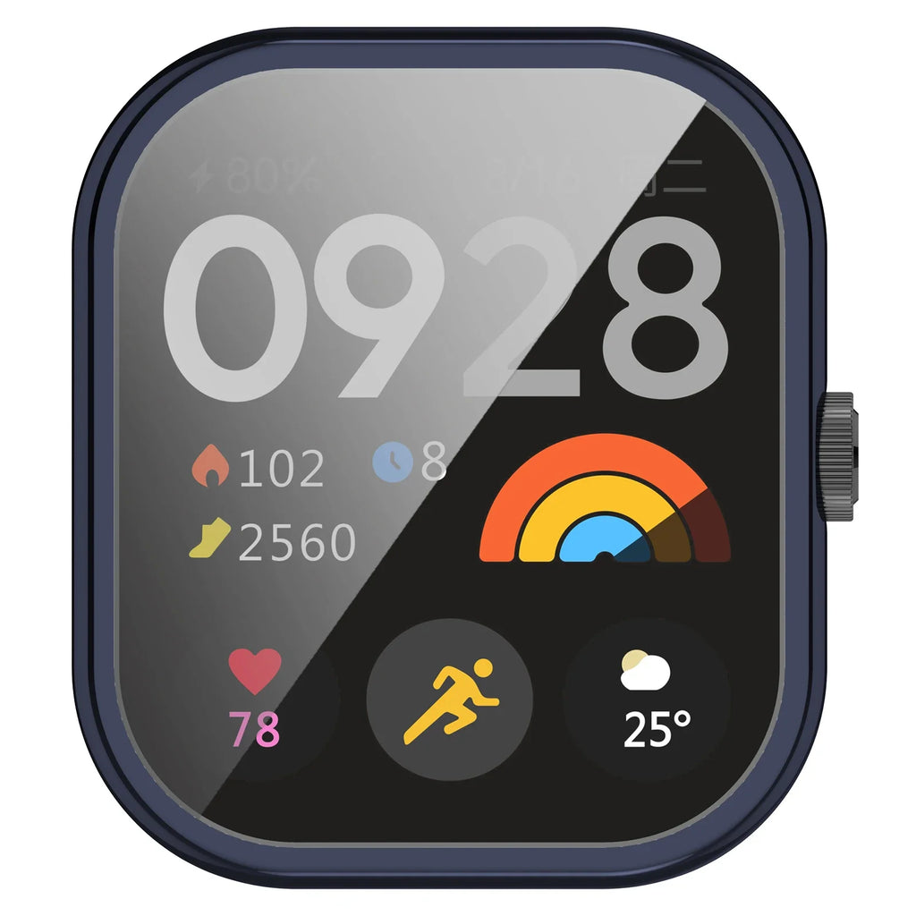 TPU Screen Protector case For Redmi Watch 4 Smart Watch Silicone Bumper Accessories For Redmi watch 3 active Protector Frame