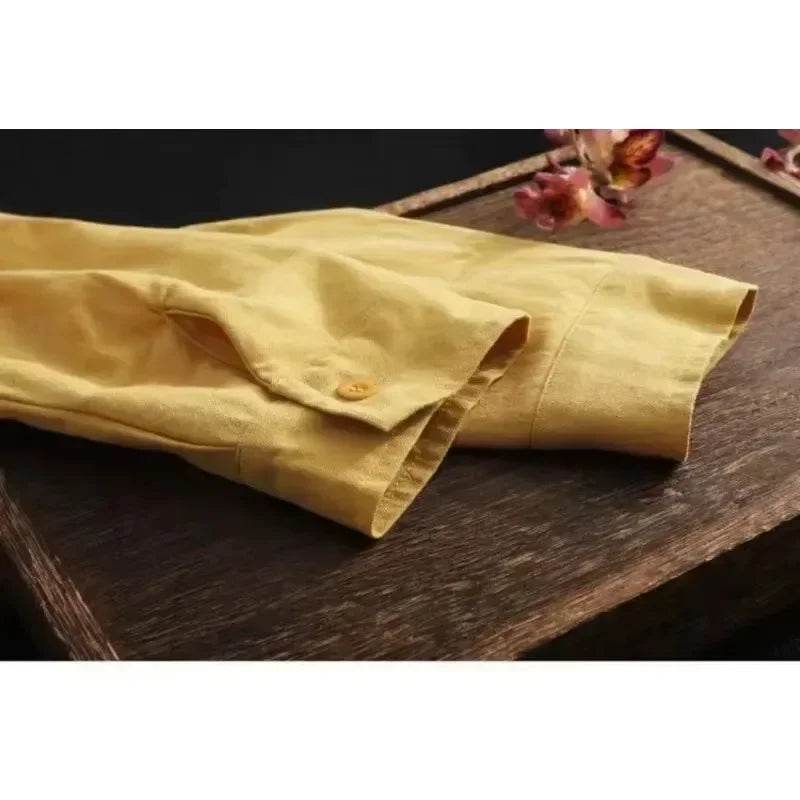 Plus Size Women Tops Blouses Loose Breathable Midi clothing Korean Casual Shirts Women Simple Solid Female Long Sleeved Blouses