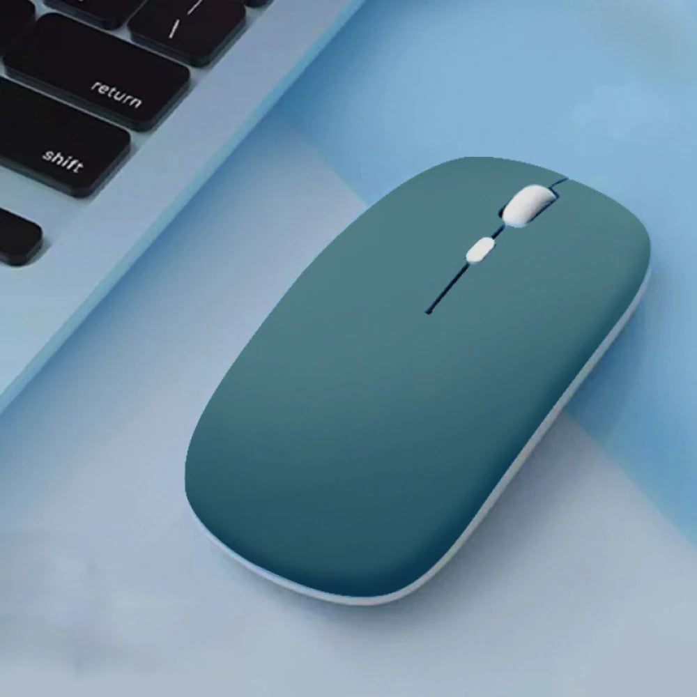 Silent Bluetooth-compatible Mouse Computer Laptop Optical Mouse Wireless For iPad Mini Tablet Notebook Universal Mice Noiseless