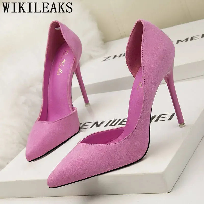 Luxury Heels Elegant Shoes Woman 2026 Red Heels Wedding Shoes Bride Stiletto Black Heels Office Shoes Women Scarpe Donna Tacco