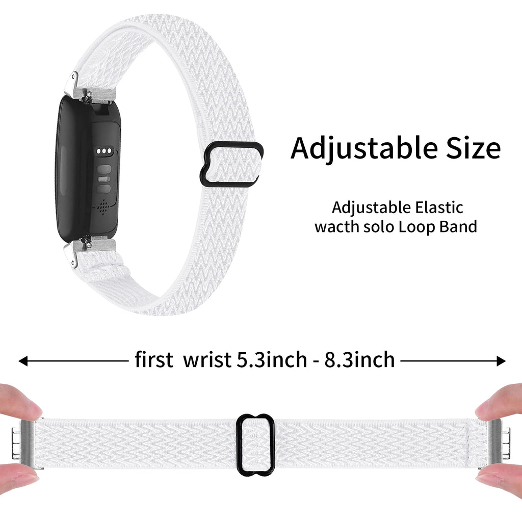 Nylon elastic band for Fitbit inspire 2 /ace 3 2 smart Watch adjustable Bracelet strap for fitbit inspire / Inspire 3 Wristband