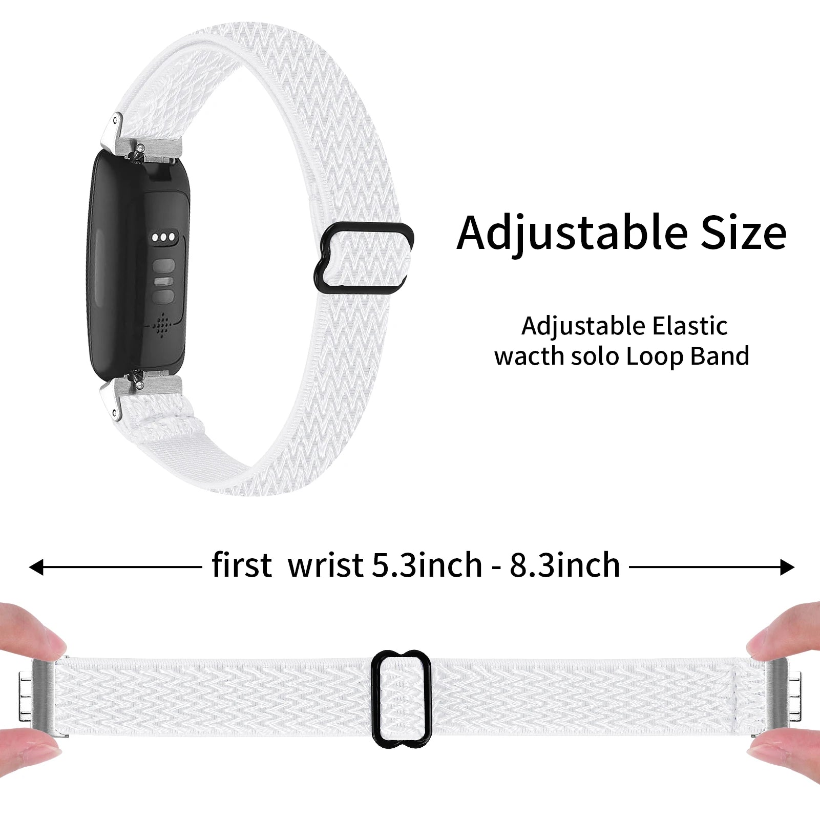 Nylon elastic band for Fitbit inspire 2 /ace 3 2 smart Watch adjustable Bracelet strap for fitbit inspire / Inspire 3 Wristband