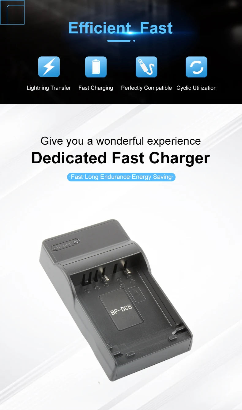 BP-DC8 BPDC8 BP DC8 BP-DC8E DC8E BP-DC8-E Battery USB Charger For LEICA X1 X2 X-1 X-2 MINI-M X-VARIO MINIM XVARIO X VARIO
