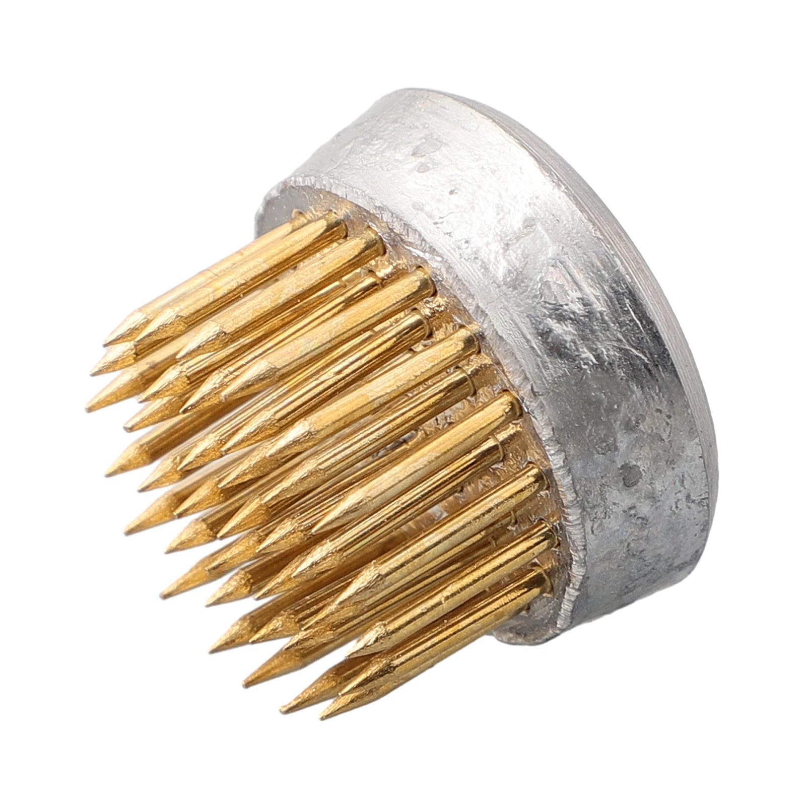 Round For Flower Base Holder Spiky Frog Fixed Tool Floral Arrange Small Gold Pin Flower Frog Arranging Holder