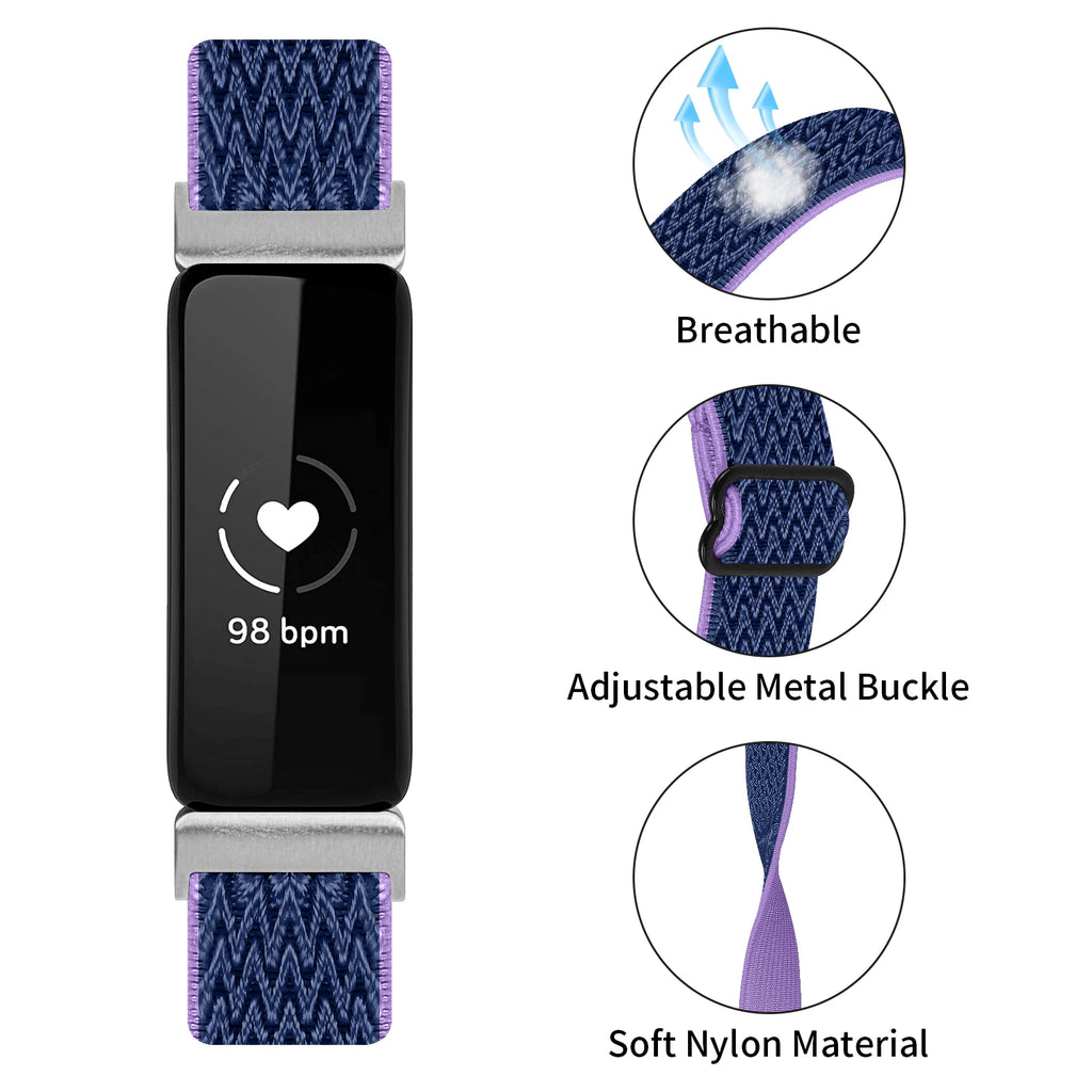 Nylon elastic band for Fitbit inspire 2 /ace 3 2 smart Watch adjustable Bracelet strap for fitbit inspire / Inspire 3 Wristband